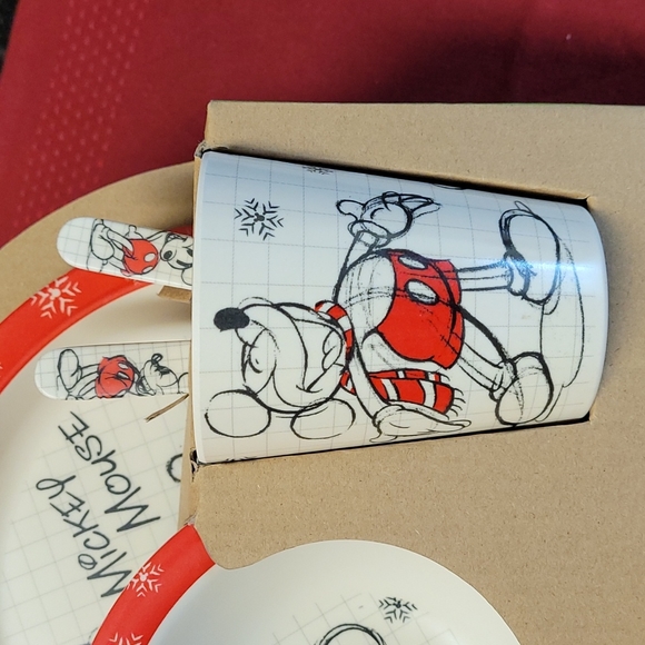 🎄Sketch Mickey Kids Meal Set - Picture 3 of 6